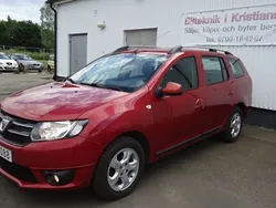 Röd Begagnad 2015 Dacia Logan MCV Kombi | 59 500 kr (Lite dyr)