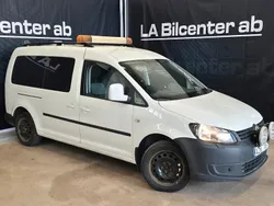 Vit Begagnad 2013 VW Caddy Maxi Minibuss | 79 900 kr (Marknadspris)