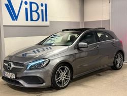 Grå Begagnad 2018 Mercedes A180 AMG Halvkombi | 209 900 kr (Marknadspris)