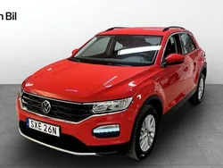 Röd Begagnad 2021 VW T-Roc SUV | 239 500 kr (Bra pris)