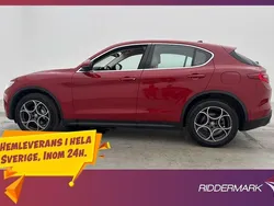 Röd Begagnad 2017 Alfa Romeo Stelvio SUV | 249 800 kr (Lite dyr)