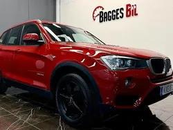 Röd Begagnad 2015 BMW X3 Sport Line SUV | 139 900 kr (Superpris)