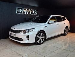 Vit Begagnad 2016 Kia Optima GT-Line Kombi | 129 900 kr (Marknadspris)