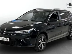 Svart (black) Begagnad 2022 MG MG5 EV Luxury Kombi | 214 900 kr