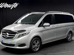 Silver Begagnad 2017 Mercedes V250 Avantgarde Minibuss | 449 800 kr (Marknadspris)