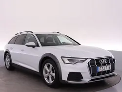 Vit (glaciärvit metallic) Begagnad 2022 Audi A6 Allroad Proline Kombi | 409 000 kr (Marknadspris)
