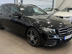 Svart Begagnad 2017 Mercedes E220 AMG Kombi | 329 000 kr (Marknadspris)