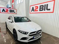 Vit Begagnad 2021 Mercedes A250 AMG Halvkombi | 264 900 kr (Marknadspris)