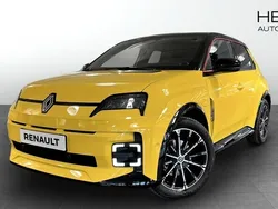 Gul (white) Ny 2025 Renault R5 Iconic Halvkombi | 441 600 kr (Lite dyr)