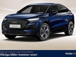 Blå Begagnad 2025 Audi Q4 Sportback e-tron S-Line SUV | 609 000 kr (Marknadspris)