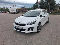 Vit Begagnad 2016 Kia Ceed Sportswagon GT-Line Kombi | 105 900 kr (Marknadspris)