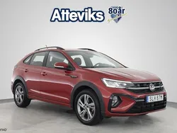 Mörkröd Begagnad 2022 VW Taigo R-line SUV | 269 900 kr (Marknadspris)