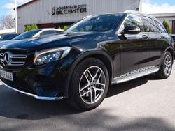 Svart (svart met) Begagnad 2018 Mercedes GLC220 AMG line SUV | 364 900 kr (Lite dyr)