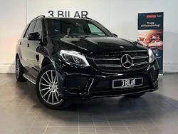 Svart Begagnad 2017 Mercedes GLE350 AMG line SUV | 389 900 kr (Bra pris)