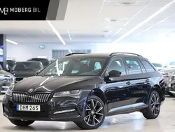 Svart Begagnad 2021 Skoda Superb SportLine Kombi | 299 900 kr (Dyr)