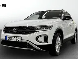 Vit Begagnad 2022 VW T-Roc Life SUV | 254 900 kr (Marknadspris)