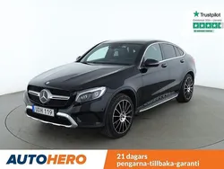 Svart Begagnad 2017 Mercedes GLC220 Sportkupé | 325 000 kr (Marknadspris)