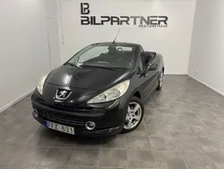 Svart Begagnad 2007 Peugeot 207 CC Cab | 38 000 kr (Marknadspris)