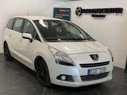 Vit Begagnad 2009 Peugeot 5008 Minibuss | 59 900 kr (Dyr)