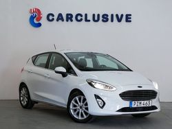 Vit Begagnad 2018 Ford Fiesta Titanium Halvkombi | 114 900 kr (Marknadspris)