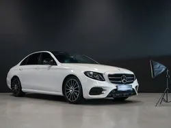 Vit Begagnad 2017 Mercedes E220 AMG Sedan | 279 000 kr (Marknadspris)