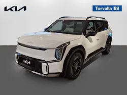 Vit (snow white pearl ) Ny 2025 Kia EV9 GT-Line SUV | 799 900 kr (Superpris)