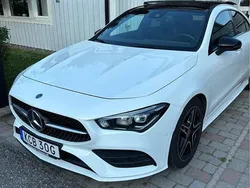 Vit Begagnad 2020 Mercedes CLA200 Sport Sportkupé | 325 000 kr (Marknadspris)