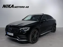 Svart Begagnad 2019 Mercedes GLC43 AMG AMG Sportkupé | 519 900 kr (Marknadspris)