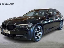Svart Begagnad 2021 BMW 520 Kombi | 264 900 kr