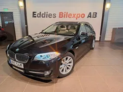 Svart Begagnad 2012 BMW 525 M Sport Kombi | 129 900 kr (Marknadspris)