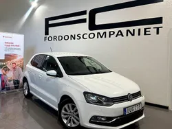 Vit Begagnad 2015 VW Polo Halvkombi | 89 900 kr (Marknadspris)
