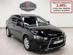 Svart Begagnad 2010 Mitsubishi Lancer Sportback Kombi | 44 900 kr