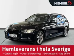 Svart Begagnad 2013 BMW 320 Sport Line Kombi | 129 900 kr (Lite dyr)