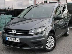 Ljusgrå (grå) Begagnad 2018 VW Caddy Minibuss | 149 900 kr (Dyr)
