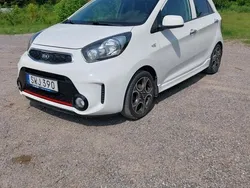 Vit Begagnad 2017 Kia Picanto Halvkombi | 72 000 kr (Bra pris)