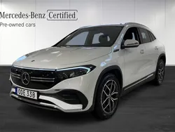 Svart Begagnad 2021 Mercedes EQA300 SUV | 379 900 kr (Lite dyr)