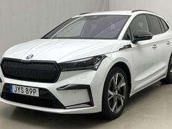 Vit Begagnad 2023 Skoda Enyaq iV SportLine SUV | 400 000 kr (Bra pris)