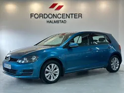 Blå Begagnad 2014 VW Golf VII Halvkombi | 98 900 kr (Marknadspris)
