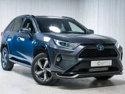 Mörkgrå (grå) Begagnad 2021 Toyota RAV4 Hybrid Edition SUV | 344 900 kr (Bra pris)