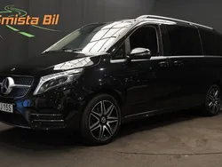 Svart Begagnad 2019 Mercedes V300 AMG Minibuss | 529 900 kr (Superpris)