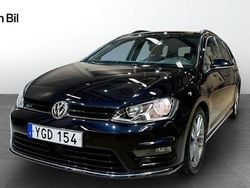 Svart Begagnad 2016 VW Golf VII R-line Kombi | 189 900 kr (Lite dyr)