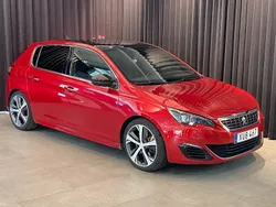 Ljusröd (röd metallic) Begagnad 2015 Peugeot 308 GTi Halvkombi | 149 000 kr (Dyr)