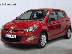 Röd Begagnad 2014 Hyundai i20 Select Halvkombi | 59 900 kr (Marknadspris)