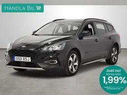 Svart Begagnad 2021 Ford Focus Active Kombi | 174 900 kr (Marknadspris)