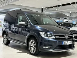 Blå Begagnad 2020 VW Caddy Minibuss | 279 900 kr