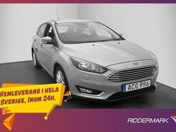 Grå Begagnad 2016 Ford Focus Titanium Halvkombi | 129 800 kr (Marknadspris)