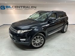 Svart Begagnad 2011 Land Rover Range Rover evoque SUV | 169 900 kr (Lite dyr)