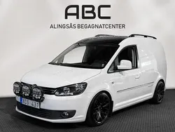 Vit Begagnad 2013 VW Caddy Edition Minibuss | 139 000 kr