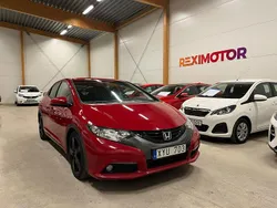 Röd Begagnad 2012 Honda Civic Sport Halvkombi | 74 900 kr (Bra pris)