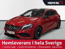 Röd Begagnad 2015 Mercedes A220 Halvkombi | 219 900 kr (Marknadspris)